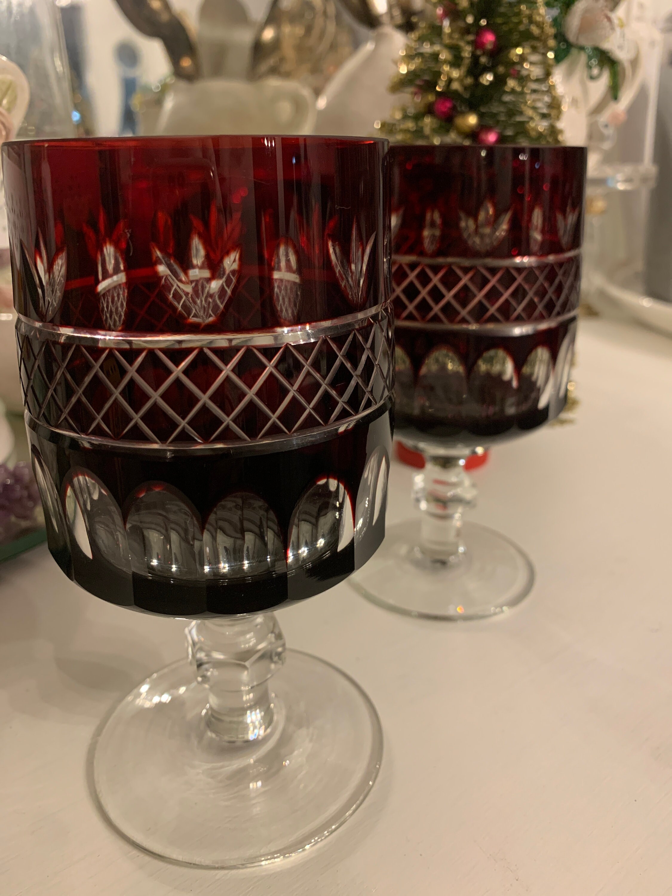 Crystal Bohemia Decanter Set - Etsy