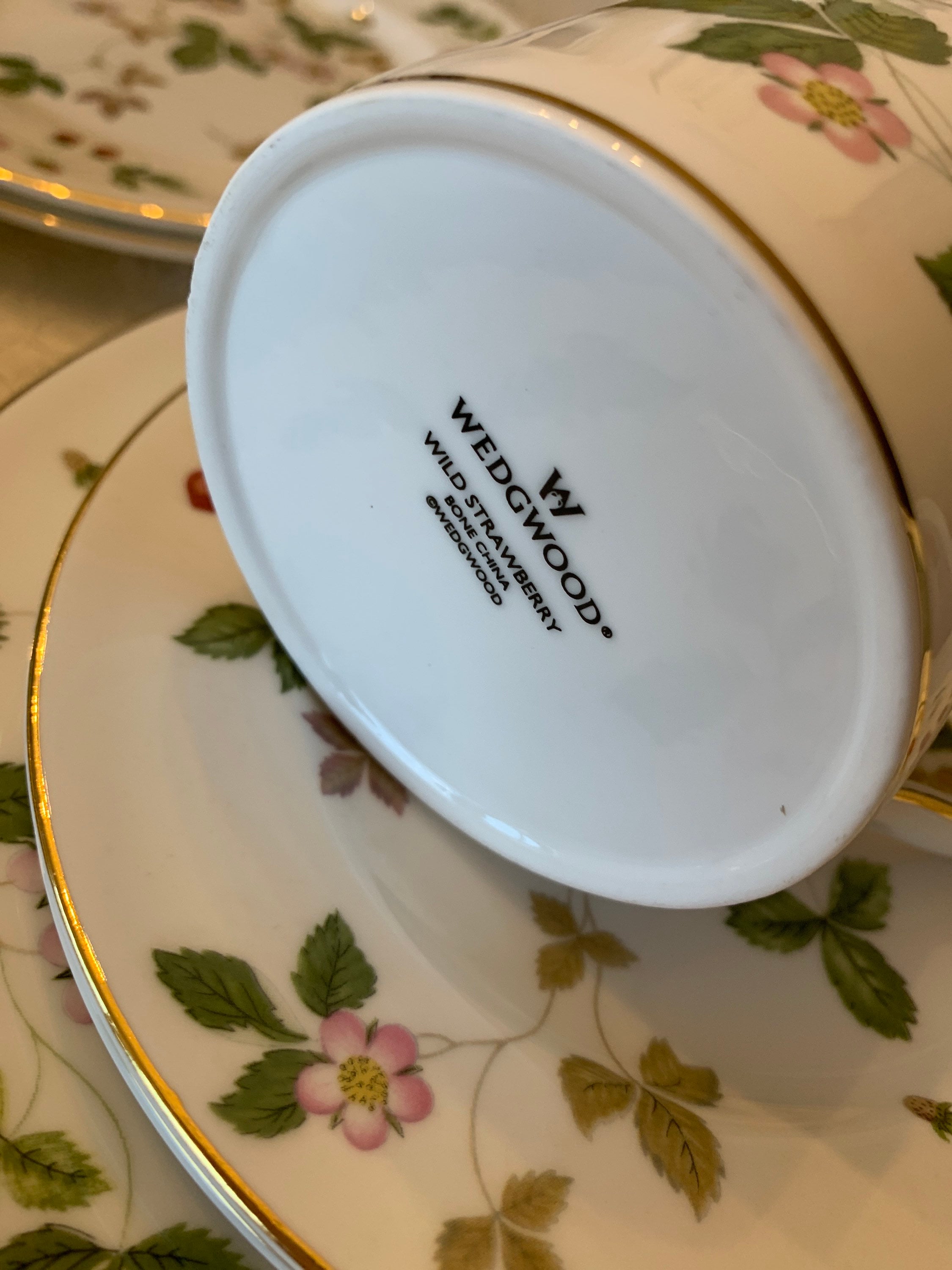 Wedgewood Wild Strawberry Fine Bone China Replacements - Etsy