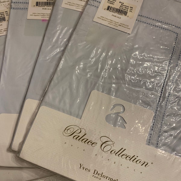 Palace Collection Yves Delorme Pair Of Shams Light Blue