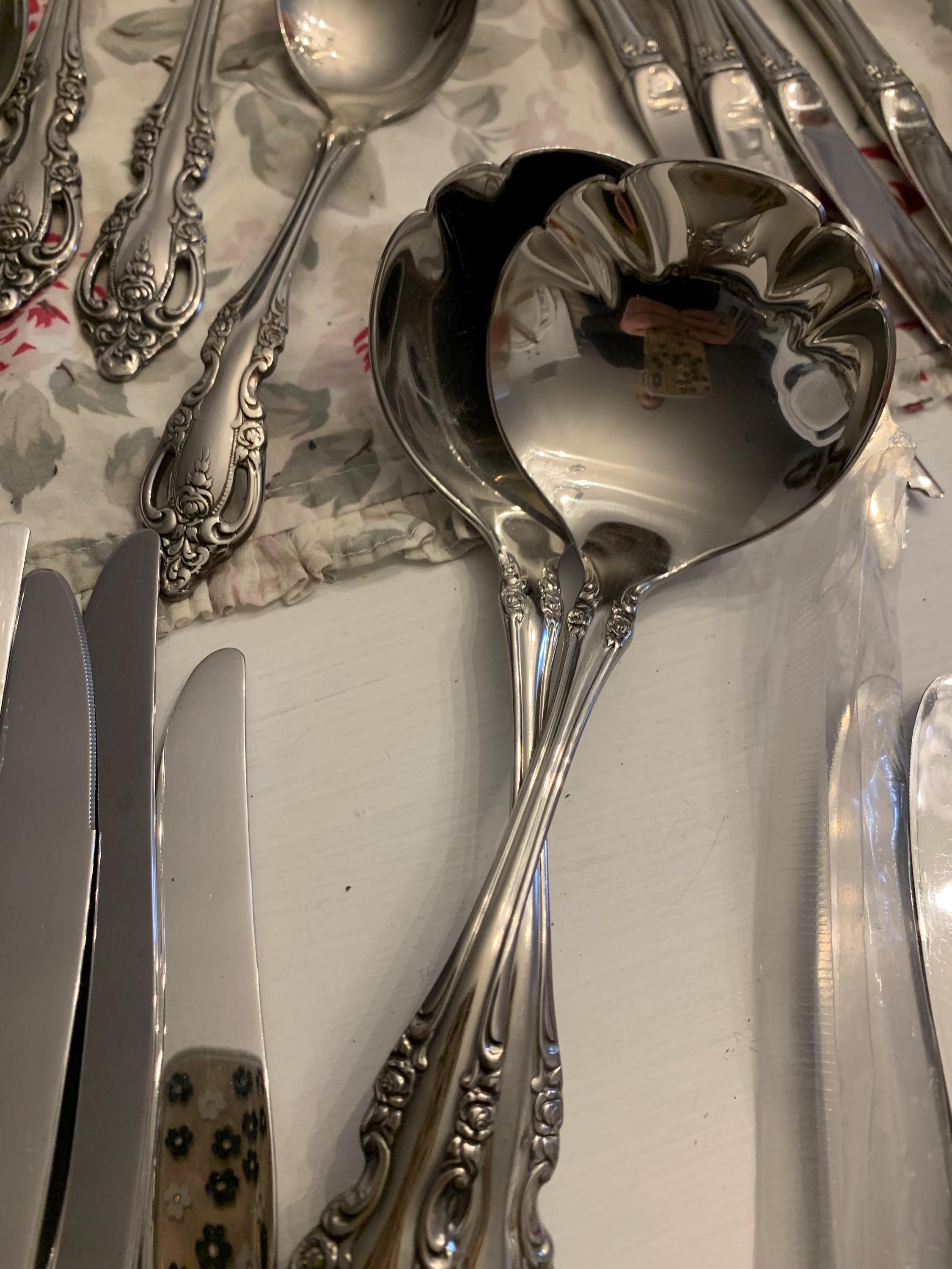 Oneida Brahms Silverware Stainless Replacements Discontinued - Etsy