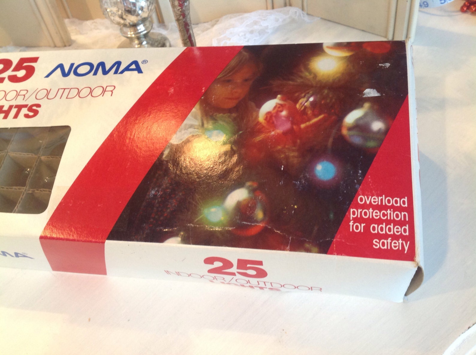 Noma Clear Christmas Lights 25 Light Set Christmas Tree Etsy