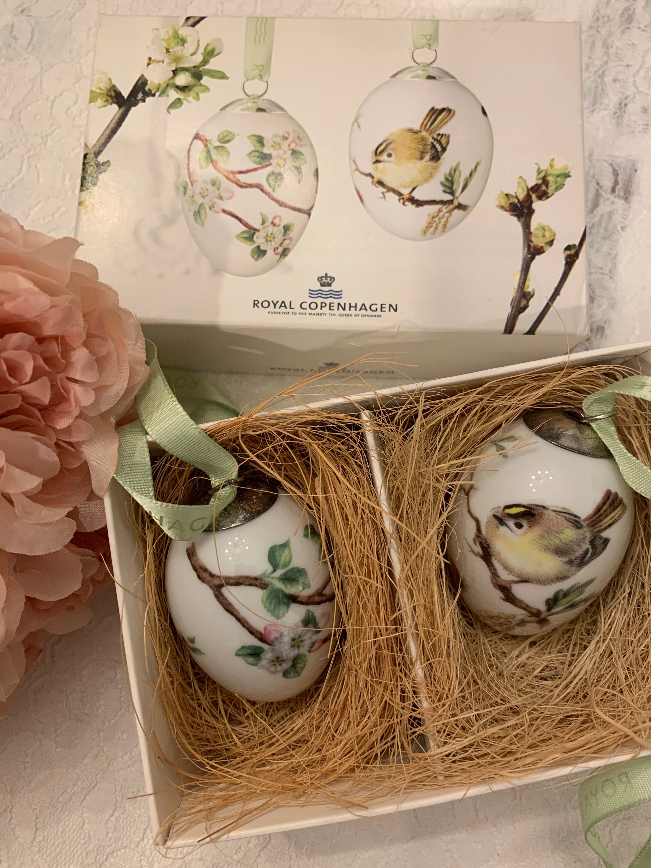 Royal Copenhagen Easter Eggs Pack of Two A Royal Heritage - Etsy Royal Copenhagen Easter Eggs Pack of Two A Royal Heritage - Etsy