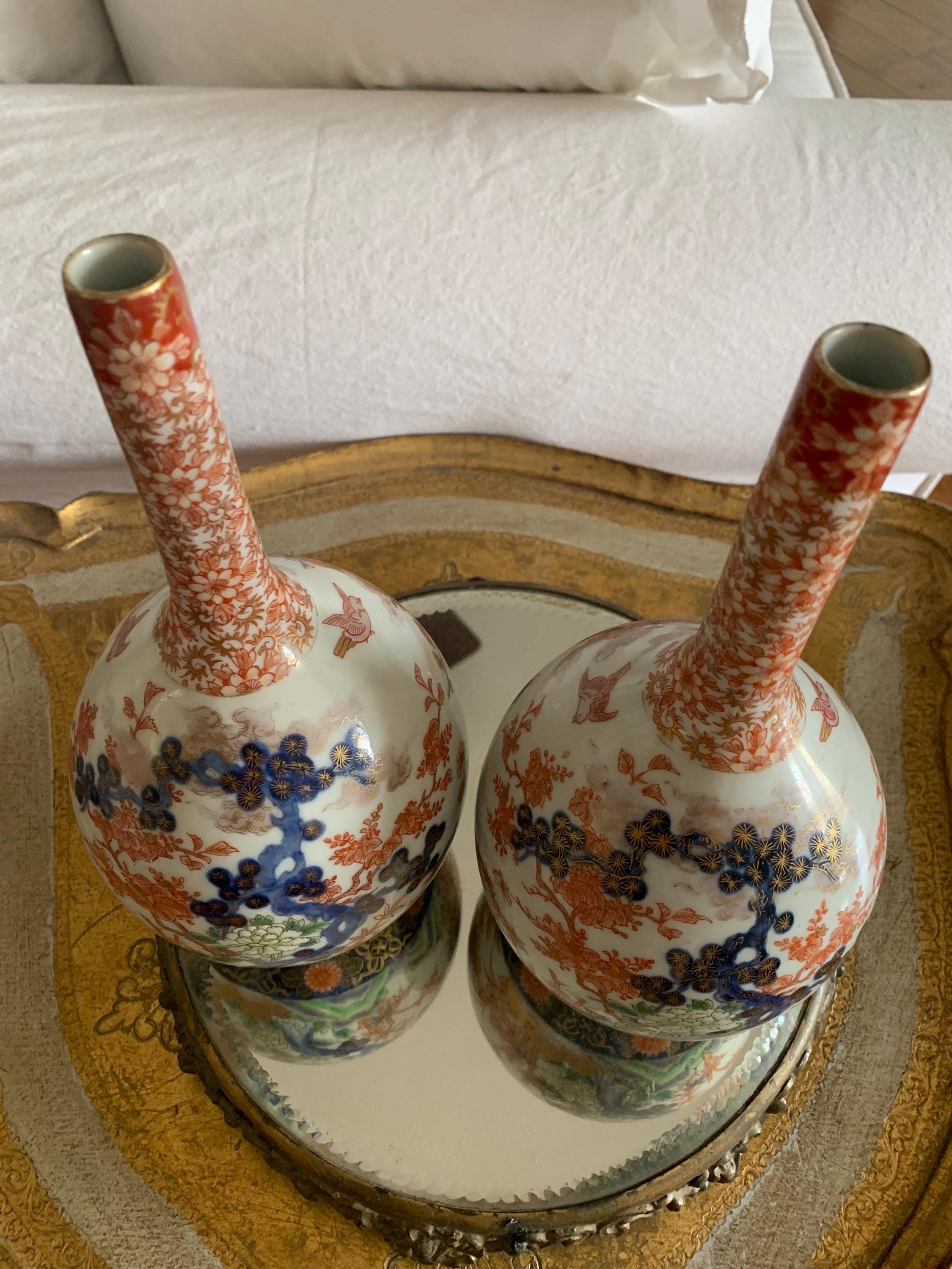 時代織部大徳利時代箱つき花瓶花器古玩中国レトロアンティーク