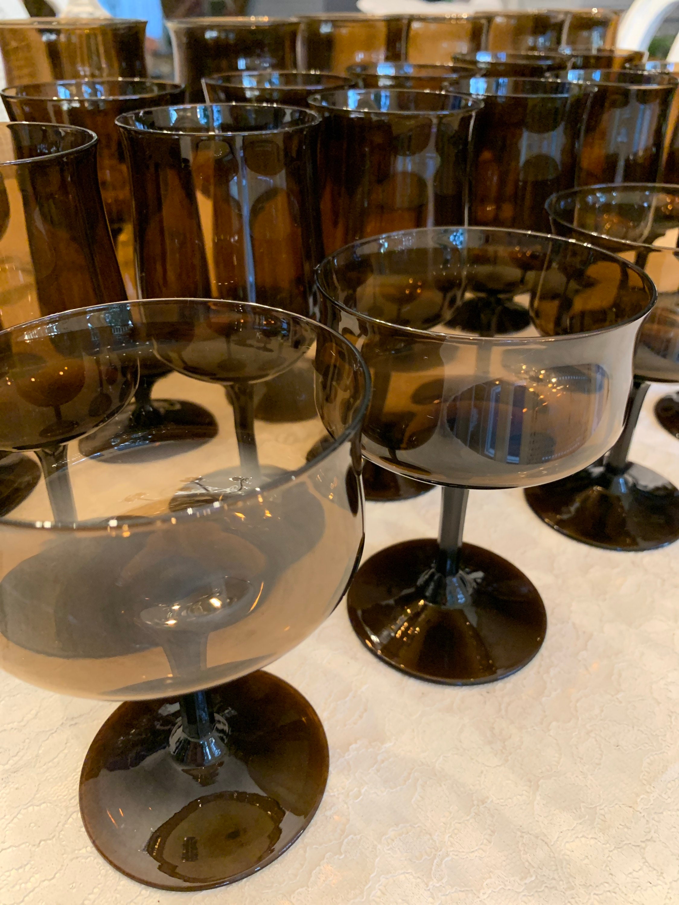 Lenox Atrium Crystal Glasses, Set of 2 Wine Glasses, Vintage Drinkware,  Luxury Glassware -  Denmark