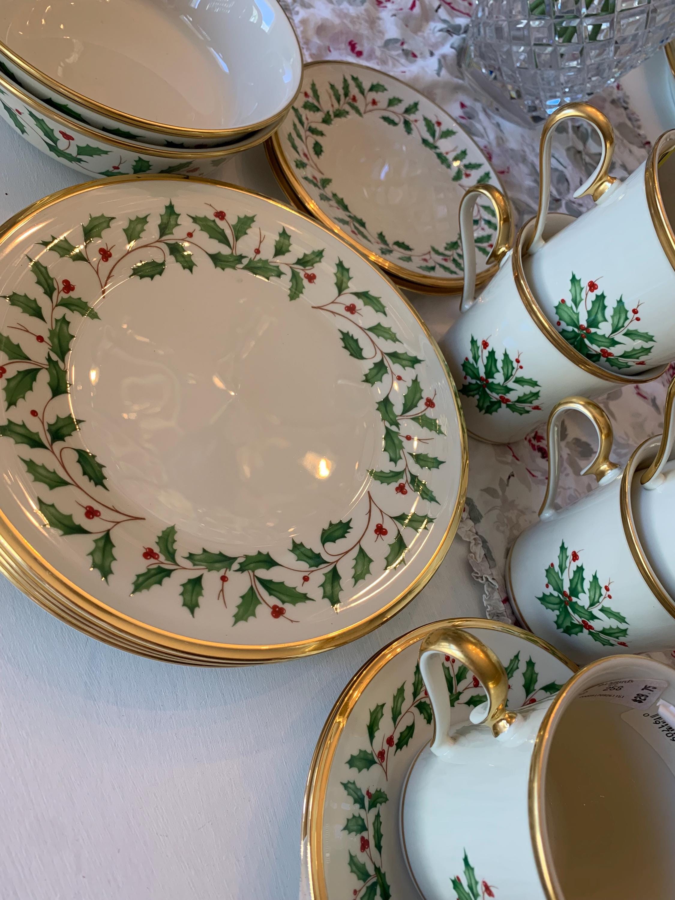 コリアグランドセール 2025 Lennox Christmas Plates - Etsy 食器