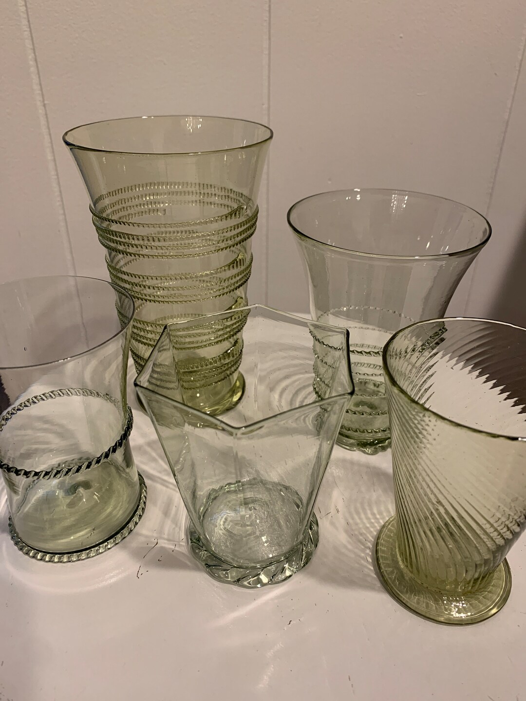 Juliska Signed Numbered Glasses Collection of Five Etsy