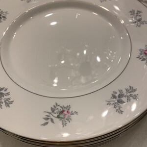 Vintage Tuscan Duchess Gray Leaves Pink Roses Replacements