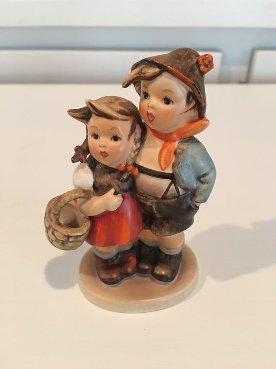 Hummel Figurine Surprise Boy and Girl Vintage Hummel Figurine Etsy