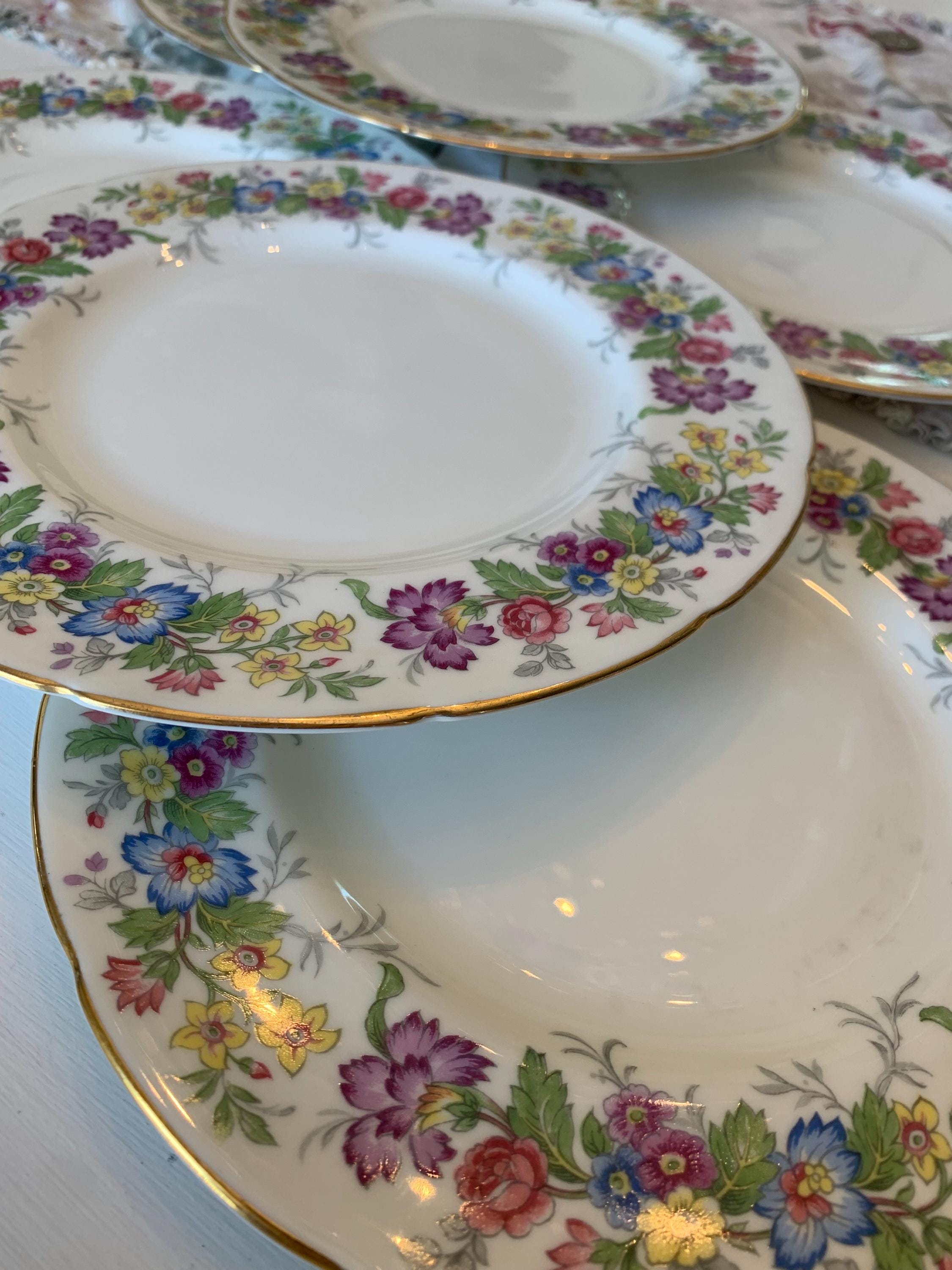 新品✨️超ヴィンテージ「MAYTIME」FINE CHINA の食器15セット Maytime