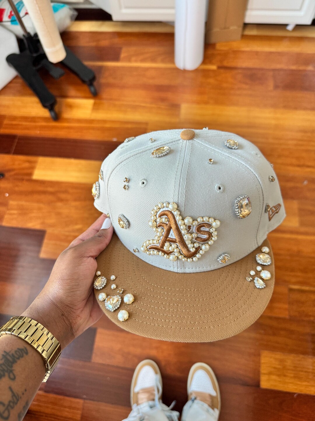 Custom Order Rhinestone Hat - Etsy