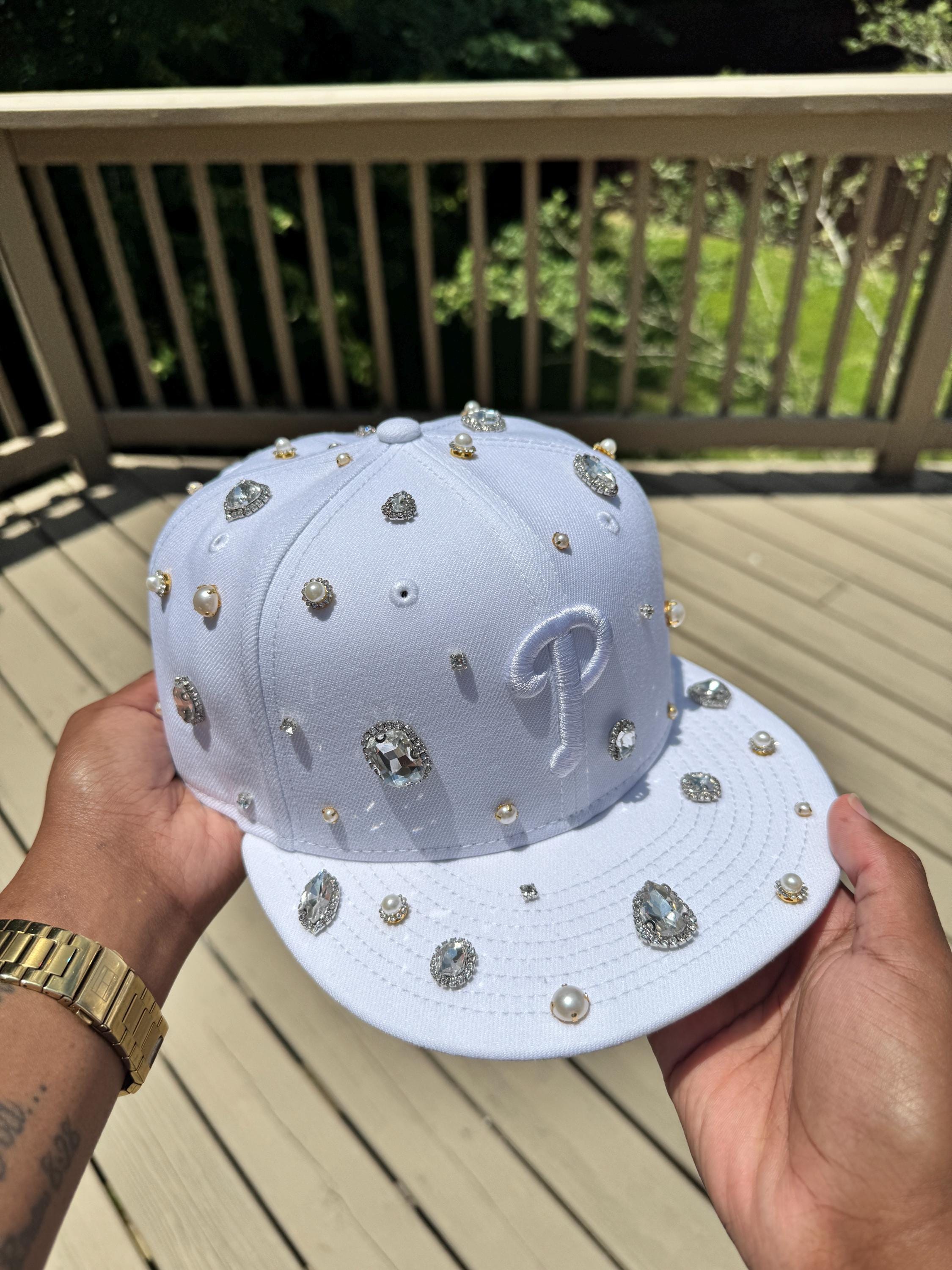 Custom Order Rhinestone Hat - Etsy