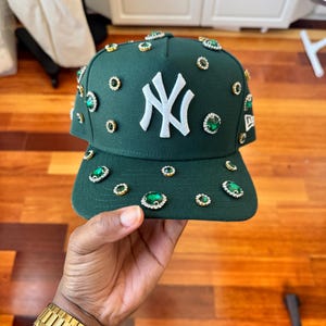 Initial Custom Rhinestone Hat