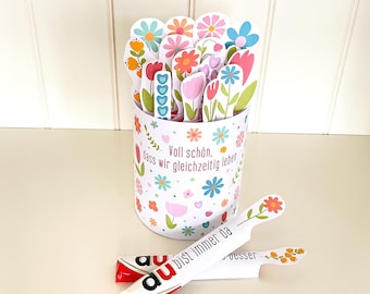 Floral Duplo Wrapper, DIY Friend Gift, PDF Pattern