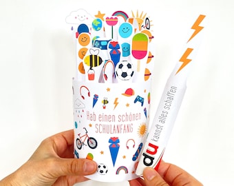 First Day of School Gift Boy, Back to School Candy Wrapper, Printable Duplo Wrapper with Money Holder, DIY Voucher