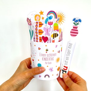 Childrens Day Gift for Daughter Teenager, Printable Duplo Wrapper with Money Holder