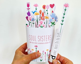 DIY Best Friend Gift, PDF Pattern,Floral Duplo Wrapper for Soulmate