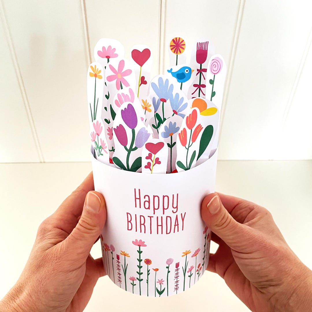 Bitrday Gift Rapper Floral Birthday Chocolate Bar Wrapper, DIY Duplo Gift, PDF Pattern - Etsy