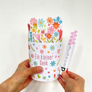 Presente de agradecimento para enfermeira, embalagem floral DIY em Duplo, para demonstrar carinho e gratidão a profissionais de saúde.