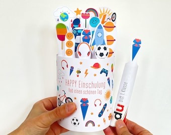 First Day of School Gift Boy, Back to School Candy Wrapper, Printable Duplo Wrapper with Money Holder, DIY Voucher
