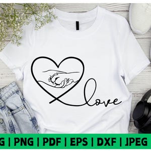 Pfote und Hand geschnitten Dateien für Cricut, Silhouette