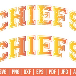Chiefs Svg, GAME DAY SVG, Chiefs Png, Trendy Svg, T Shirt Design, Cut Files Cricut, Gift For Her, Sublimation Design, Digital Download
