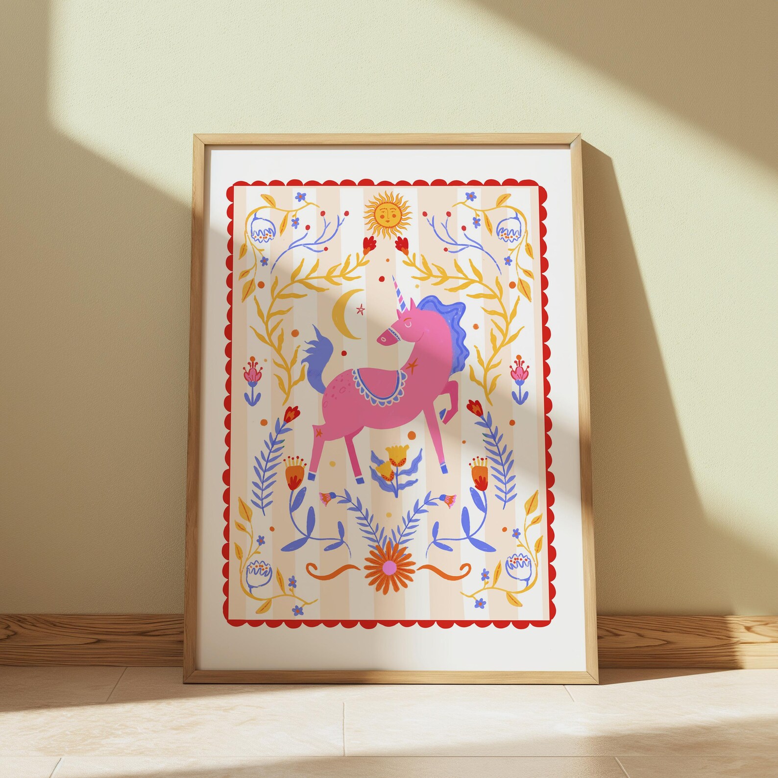 UNICORN LAND ART PRINT 24 X 36 main image 0