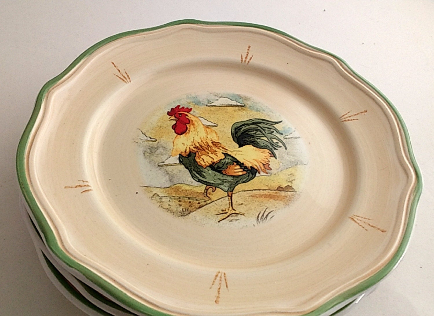 Rooster Royal Rooster DinnerwareVintage Etsy