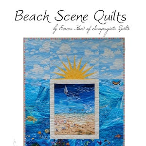 Beach Scene Quilt - PDF Pattern