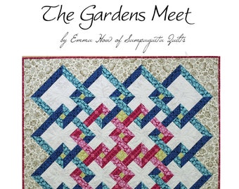 The Gardens Meet - PDF Quilt Pattern