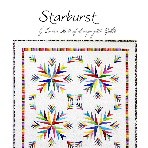 Starburst - Modèle de courtepointe PDF