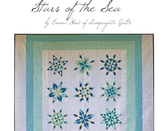 Stars of the Sea - PDF Quilt Pattern