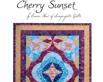 Cherry Sunset - PDF Quilt Pattern