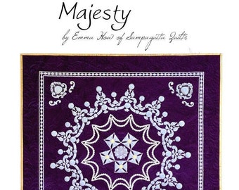 Majesty Applique Quilt - PDF Pattern