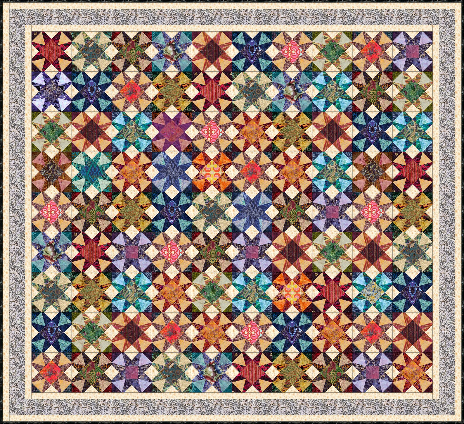 Magic Carpet PDF Quilt Pattern Etsy