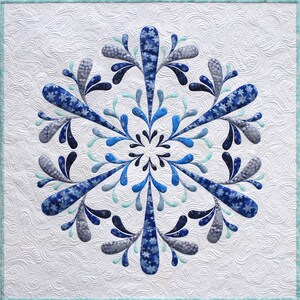 Icy Applique Quilt PDF Pattern image 2