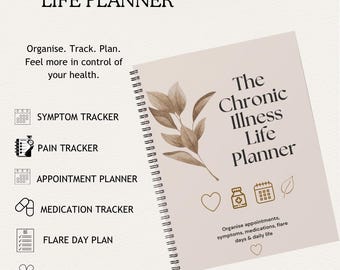 Chronic Illness Planner (Digital download)