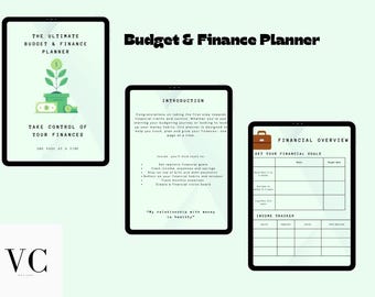 The Ultimate Digital Finance & Budgeting Planner
