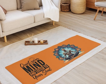 Microsuede Yoga Mat: Anti-Slip Rubber Meditation Fitness Mat