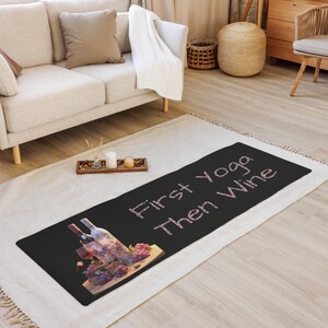 Yoga Mat, Handmade Yoga Mat, Rubber Yoga Mat, Meditation Yoga Mat, Yoga Lovers Mat, Yoga Gift Mat, Fitness Yoga Mat, Workouts Yoga Mat