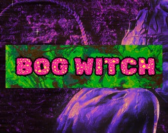 Bog Witch Bumper Sticker