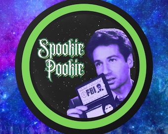 Spookie Pookie X-Files Mulder Vinyl Sticker