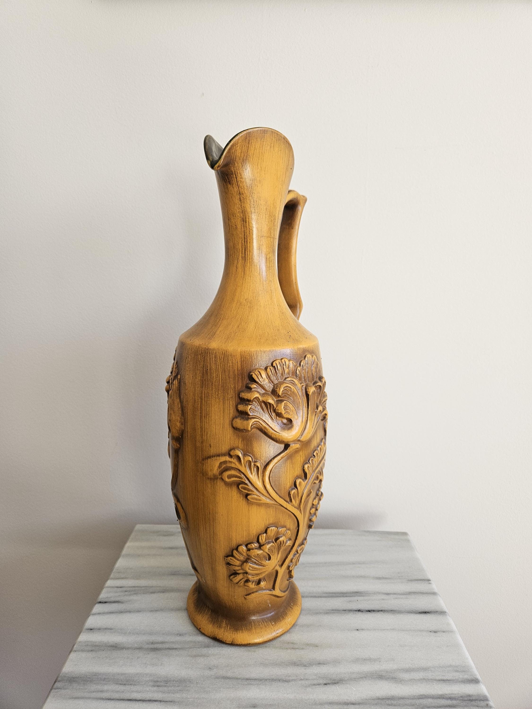 Haeger 陶器製 フラワーベース 花瓶 Haeger pottery vase - Etsy 日本