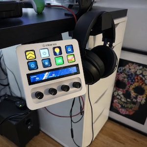 Under Desk Mount for Elgato Stream Deck + Plus – Clean Setup Organizer image 2