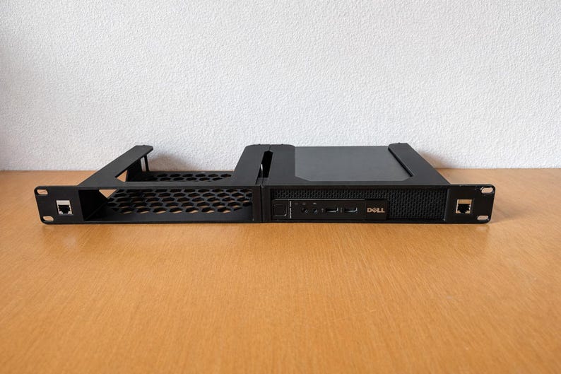 Dell Rack Mount Computer 1U 19-inch Rack Mount Bracket for Dell Optiplex MFF Pcs – Single or ...