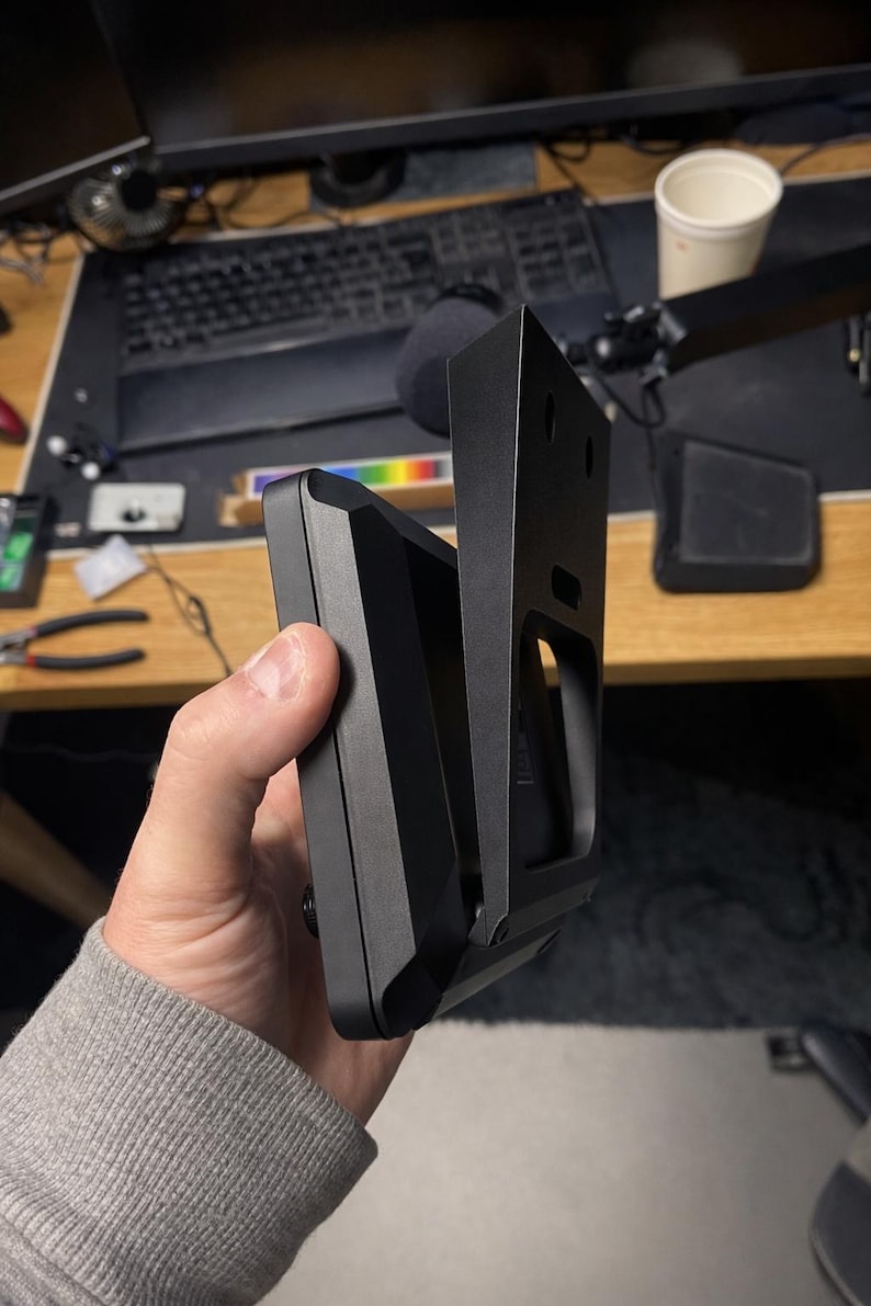 Under Desk Mount for Elgato Stream Deck + Plus – Clean Setup Organizer image 5
