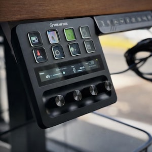 Under Desk Mount for Elgato Stream Deck + Plus – Clean Setup Organizer