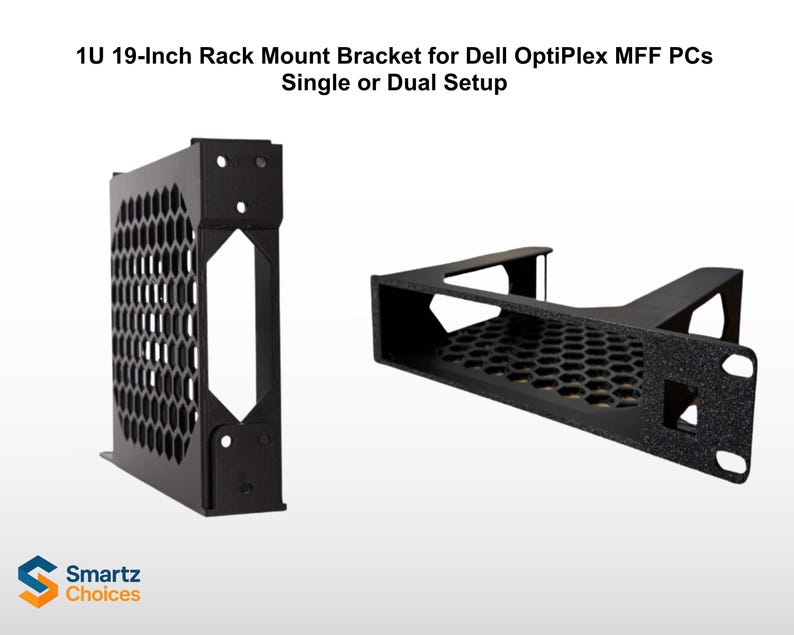 1U 19-inch Rack Mount Bracket for Dell Optiplex MFF Pcs – Single or ...
