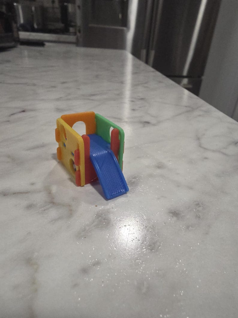 Miniature Little Park Set or Singles. 3D Printed. Perfect for Jumping Spiders Enrichment Toy Bild 11
