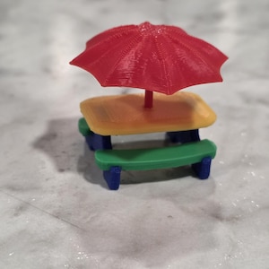 Miniature Little Park Set or Singles. 3D Printed. Perfect for Jumping Spiders Enrichment Toy Bild 20