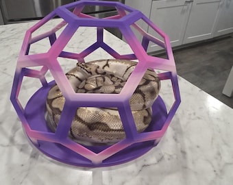 Climb, Toy, Enrichment Ball for Snakes, Geckos, Frogs, Spiders, Reptiles, Hermit Crabs and More! Free Shipping! CUSTOM SIZES AVAILABLE